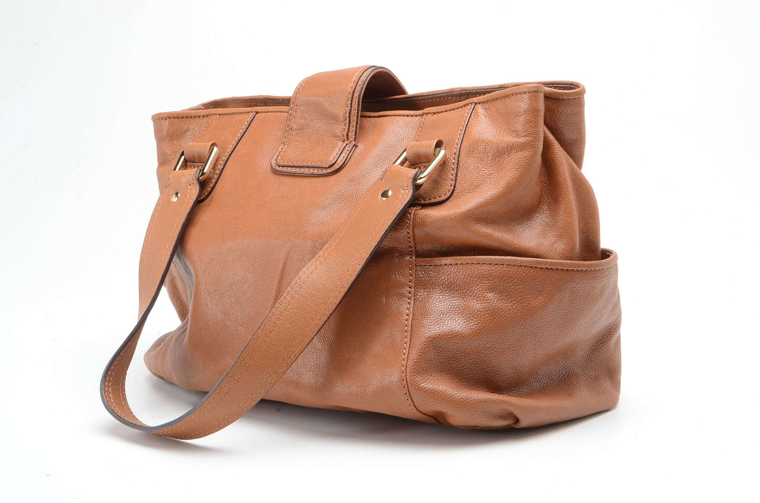 MICHAEL Michael Kors Tan Leather Handbag