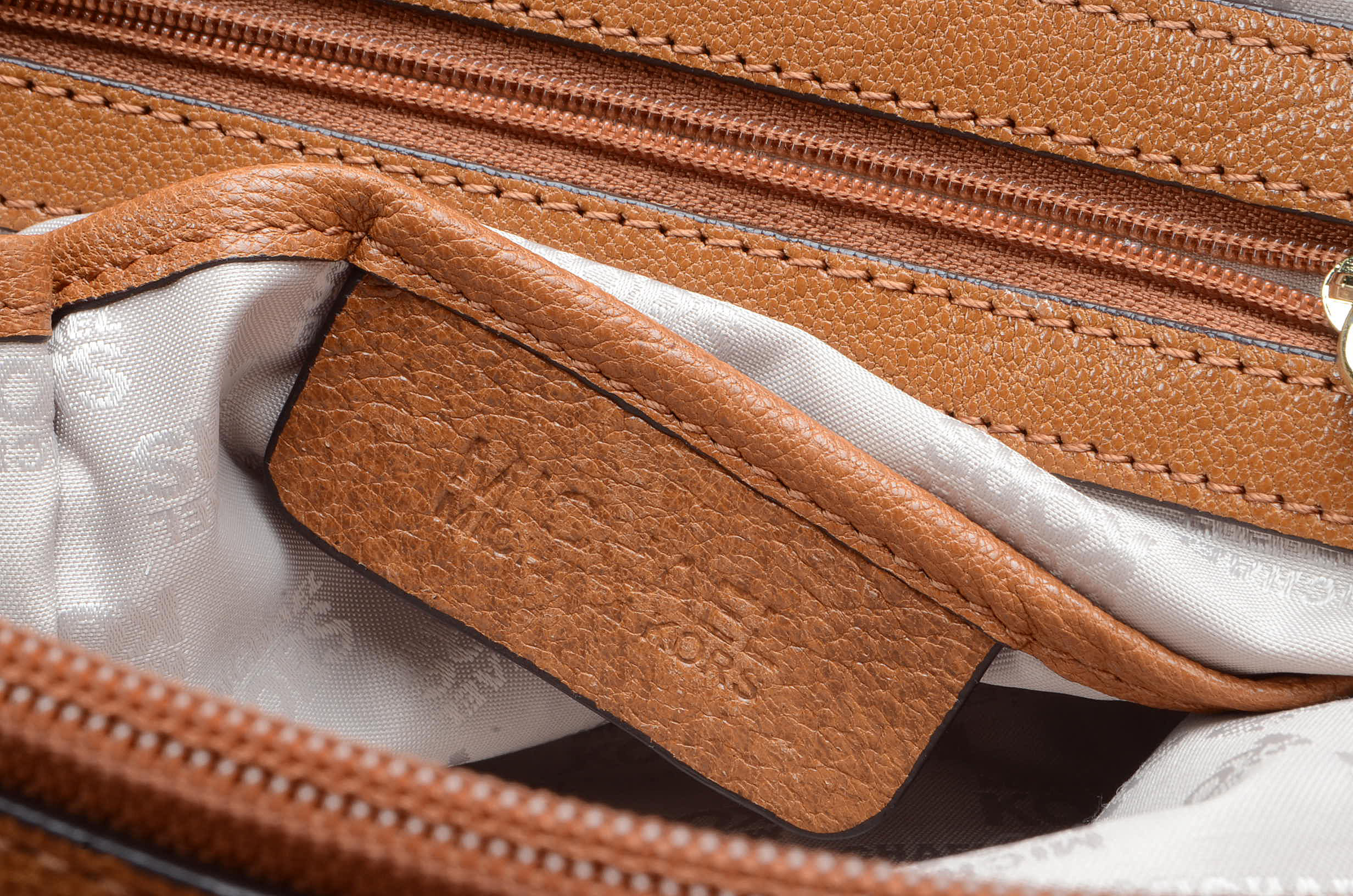 MICHAEL Michael Kors Tan Leather Handbag