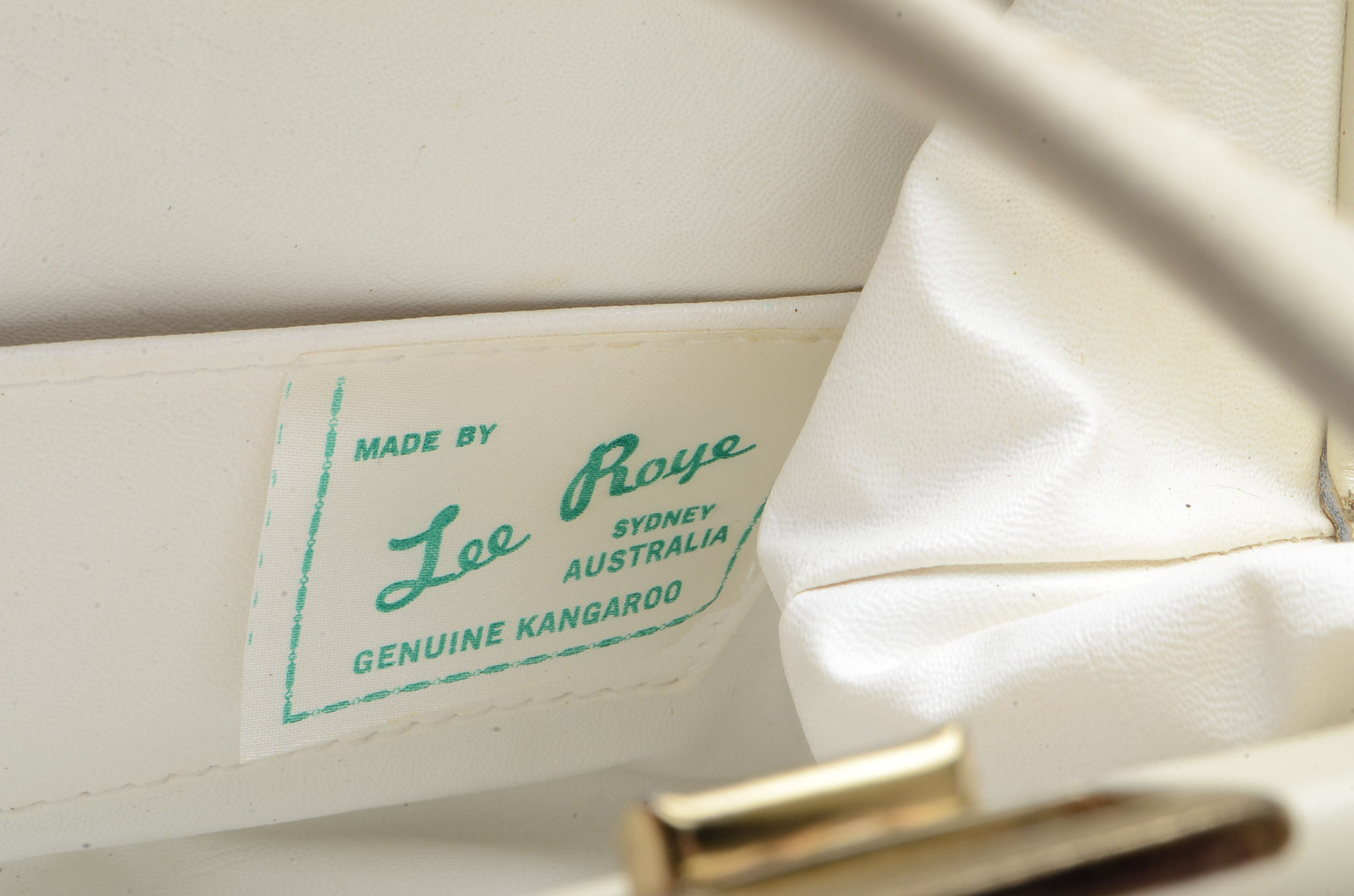 Vintage Kangaroo Fur Frame Handbag