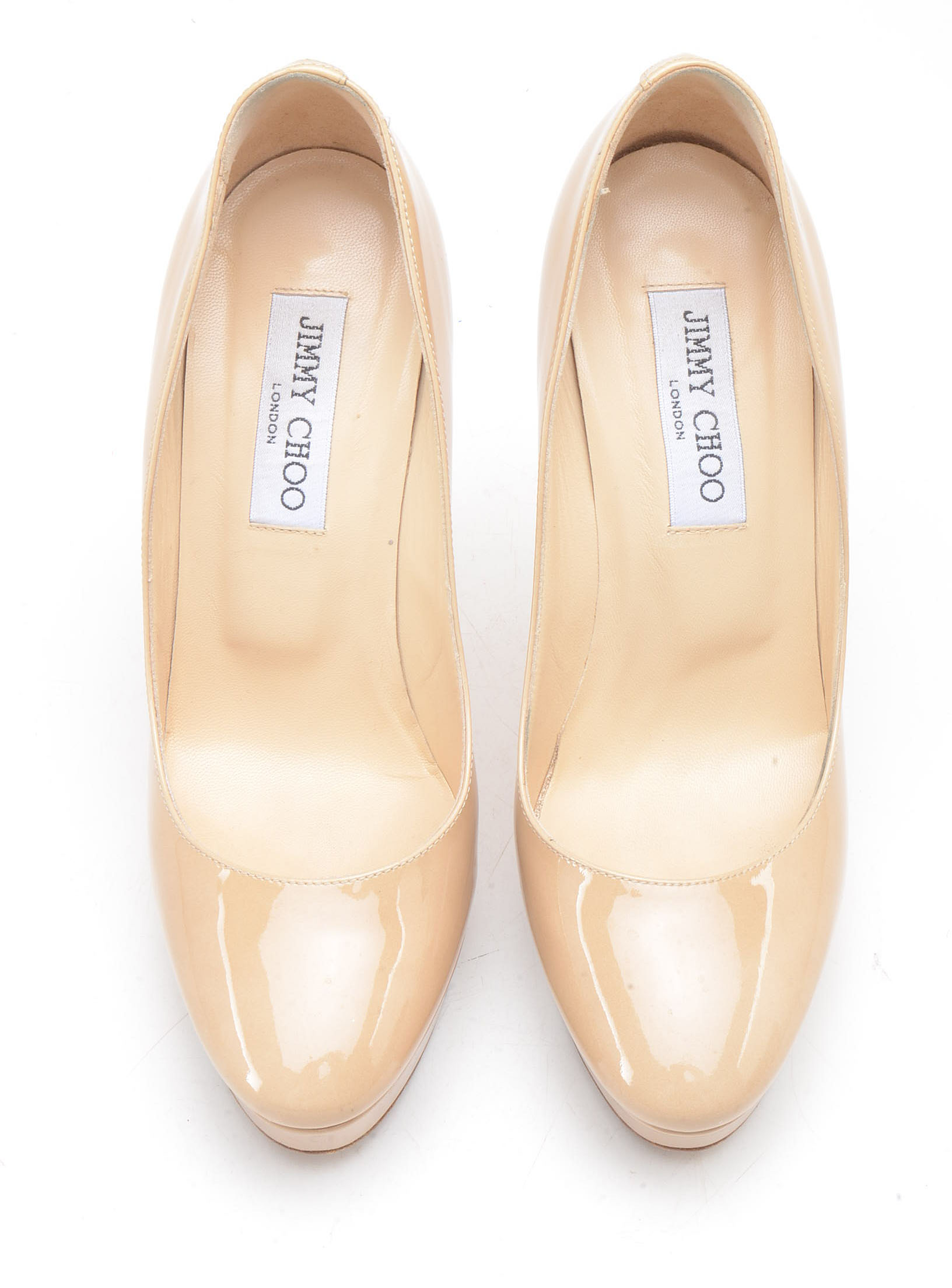 Jimmy Choo Cosmic Patent Leather Platform Pumps