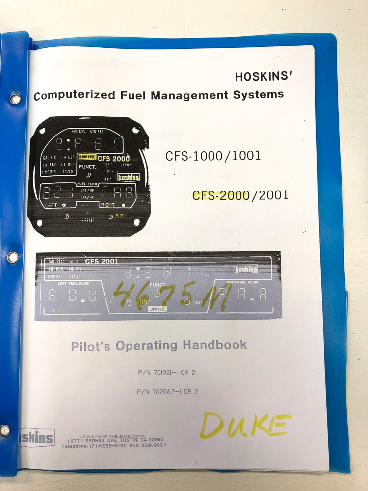 1978 Beechcraft Duke B60 Airplane