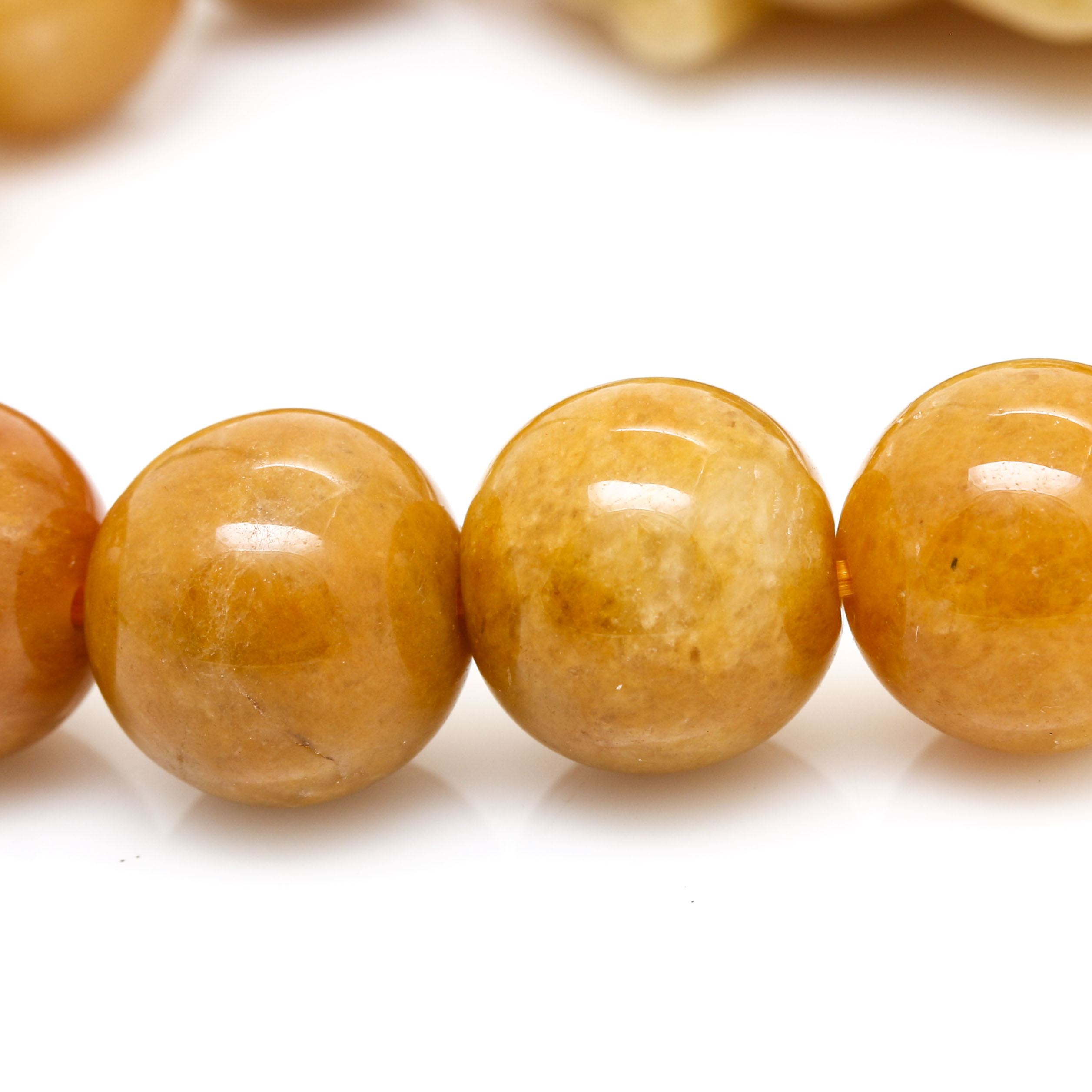 Assortment of Beaded Bracelets Including Gemstones