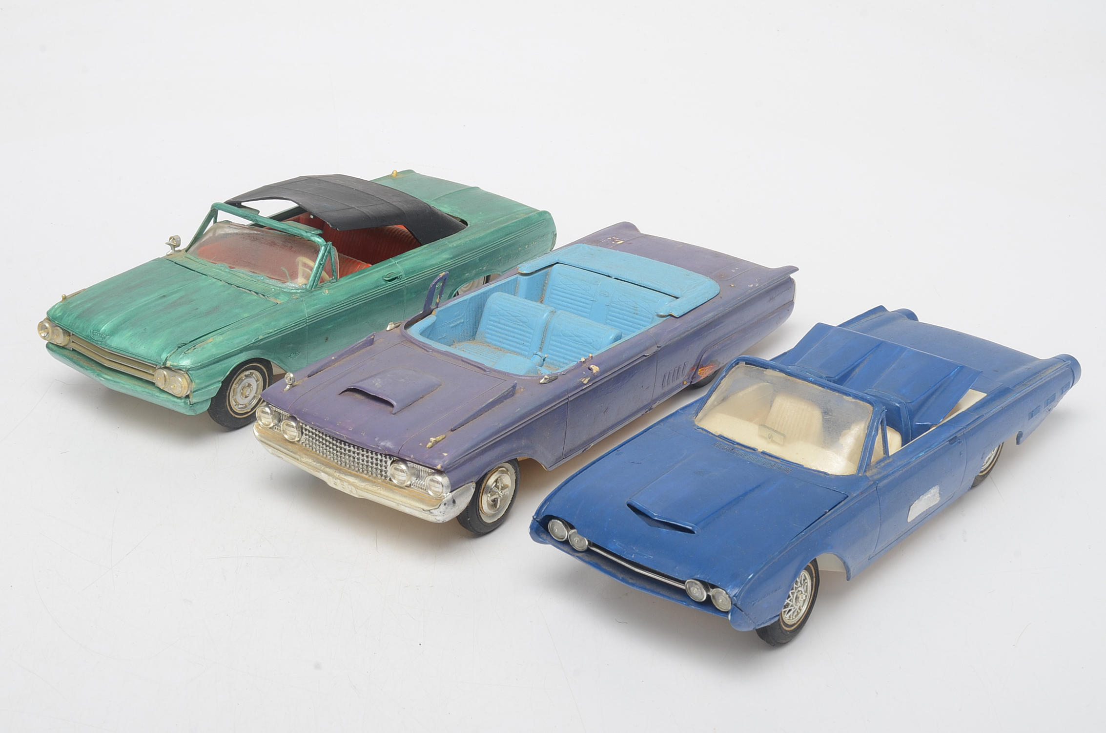 Group of Pressed Steel and Plastic Model Cars