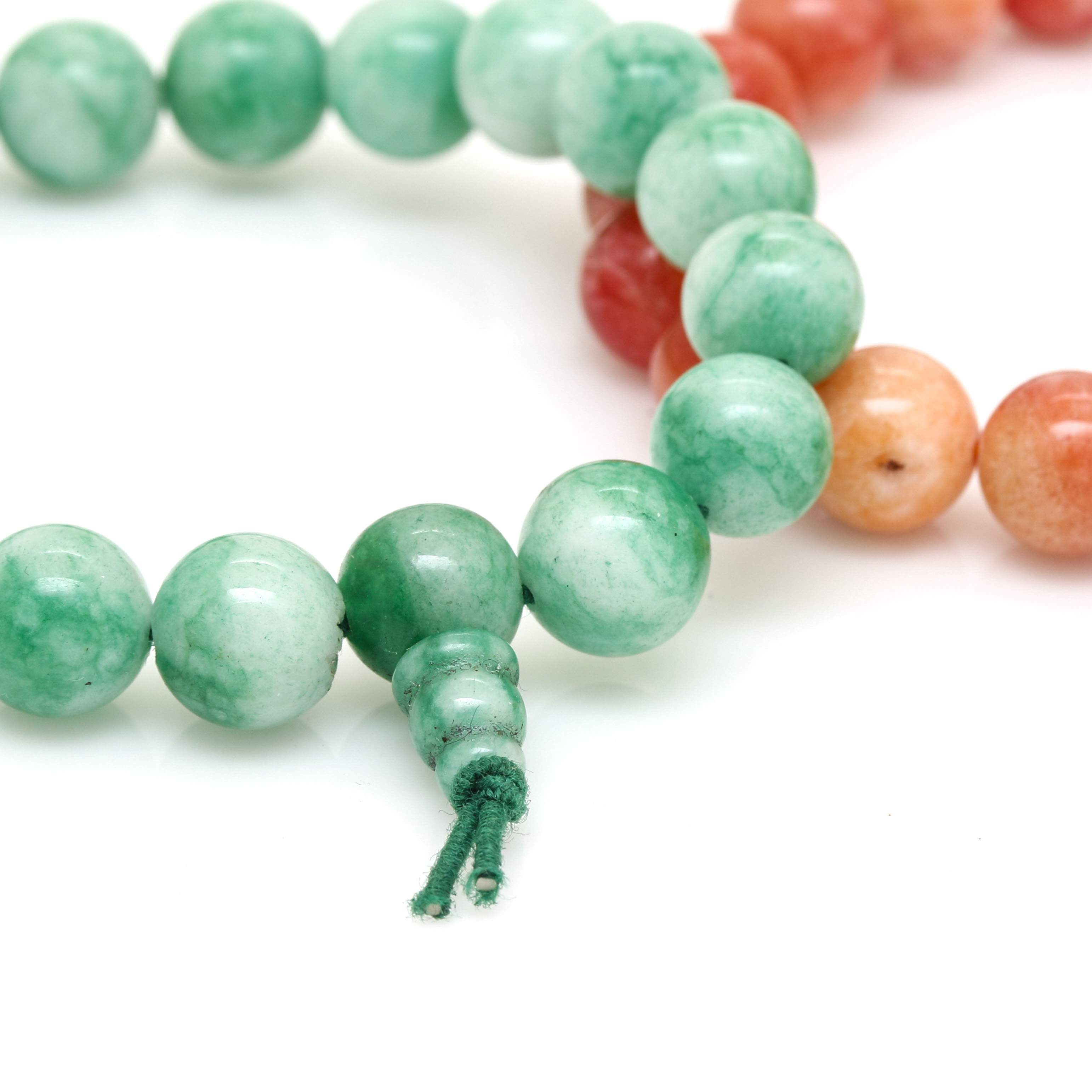 Assortment of Beaded Bracelets Including Gemstones