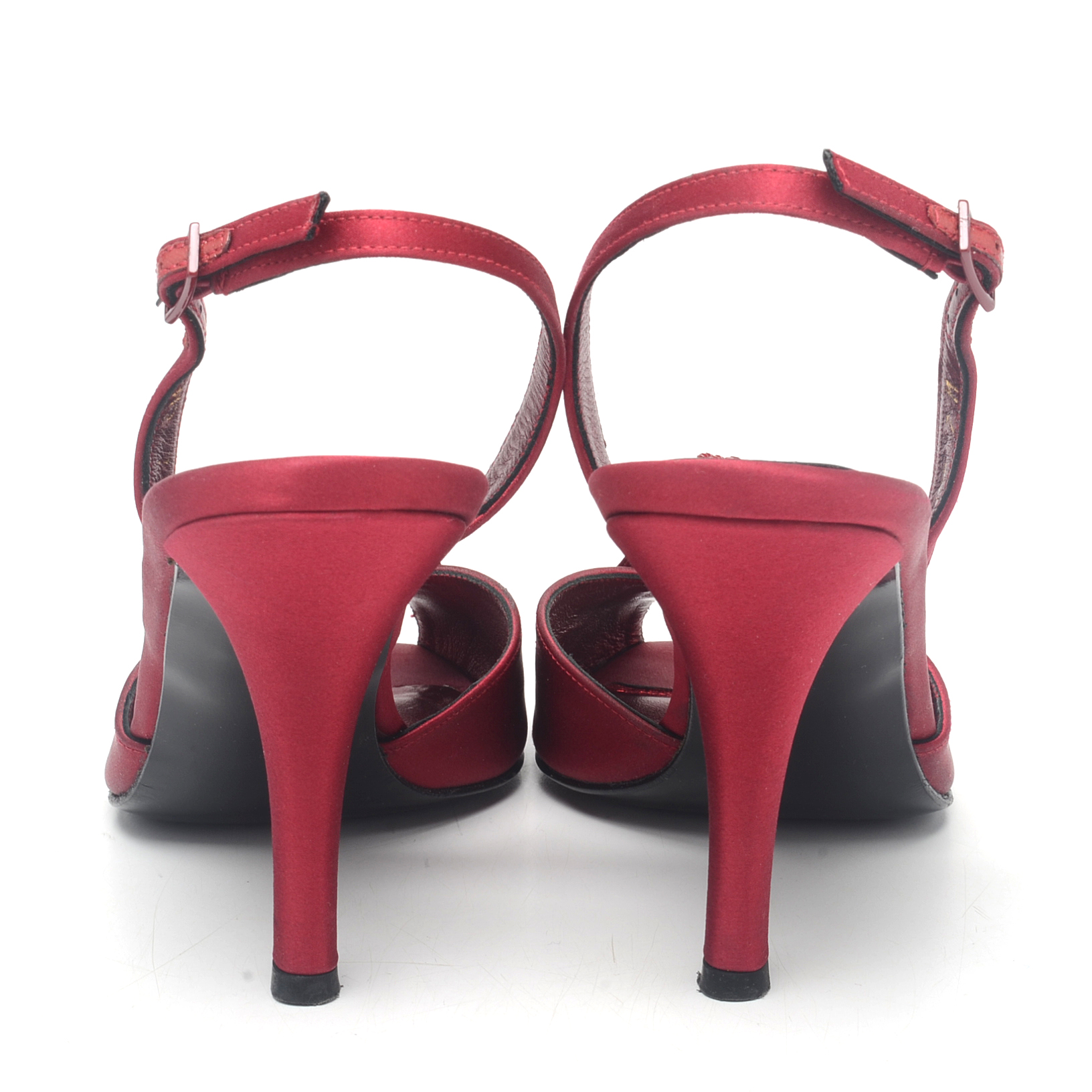 Stuart Weitzman Curlique Sandals and Clutch Handbag