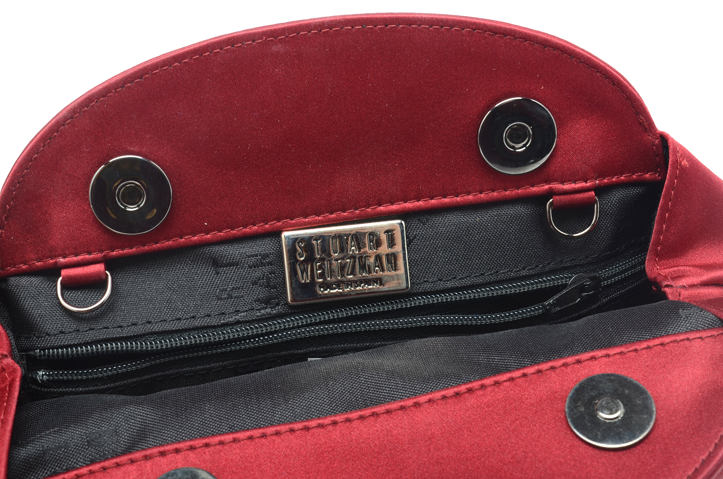 Stuart Weitzman Curlique Sandals and Clutch Handbag