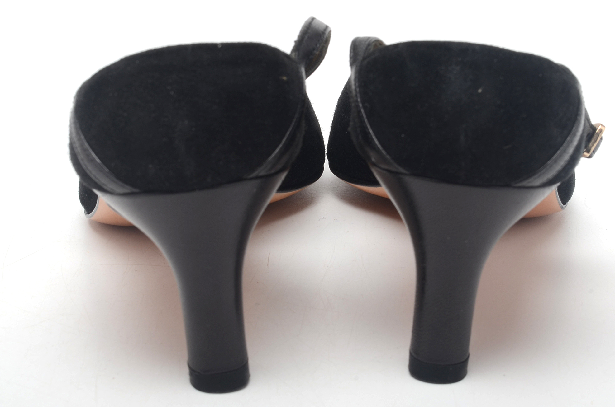 Vintage Ferragamo Slingback Pumps