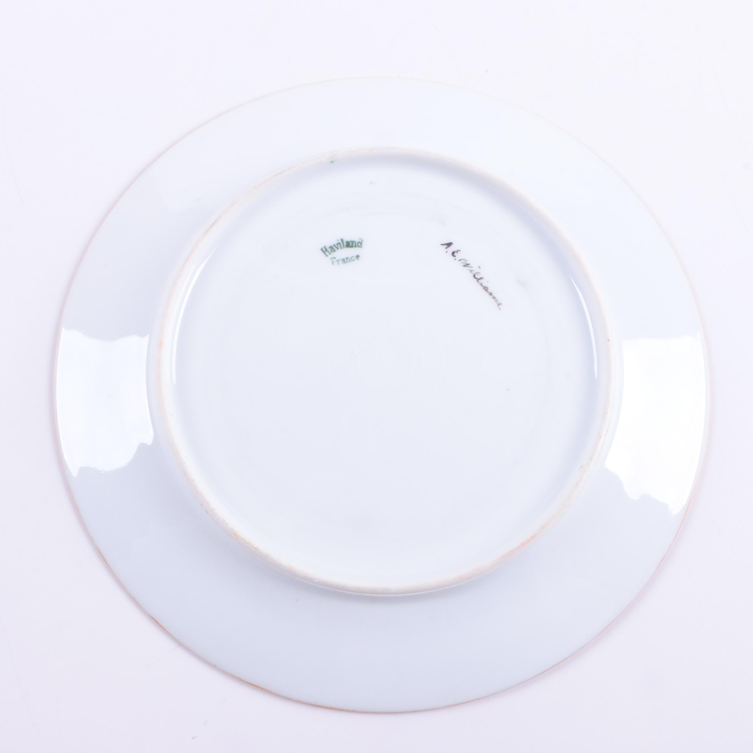 Vintage Haviland Limoges Painted by A. E. Williams