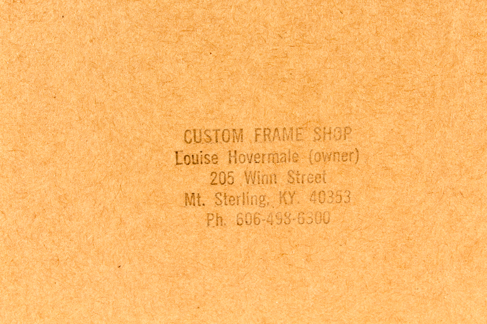 Deborah Bundy Watercolor on Paper with Offset Lithographs