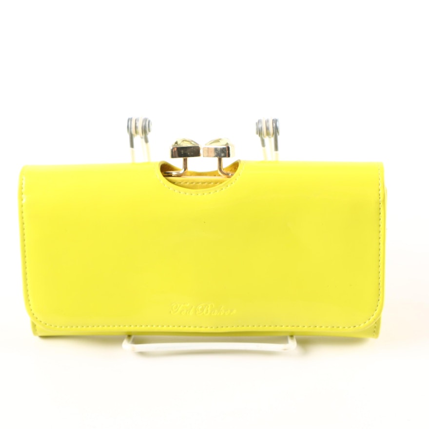 Yellow Ted Baker Wallet