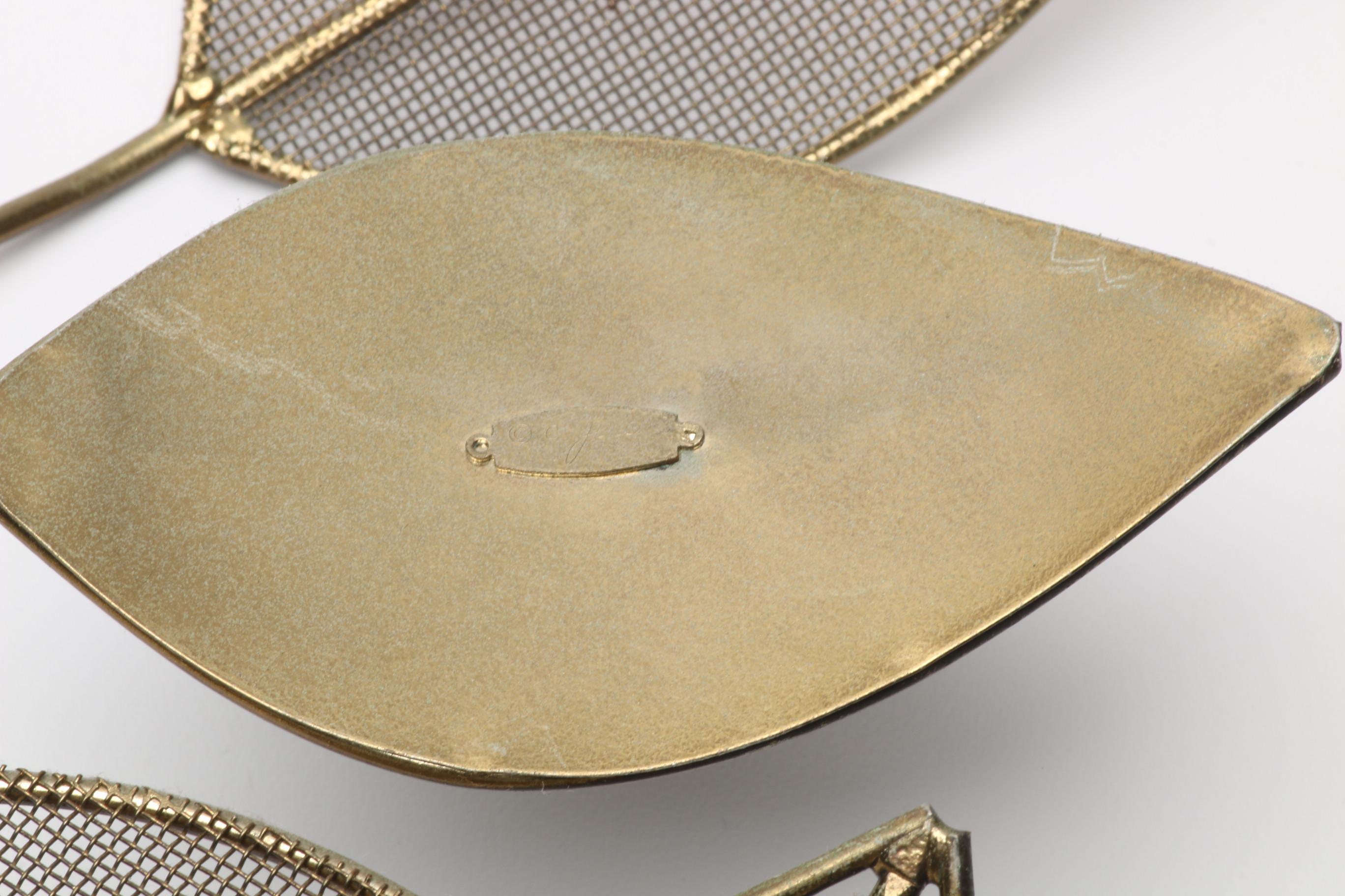 Curtis Jeré Foliate Themed Metal Wall Hanging