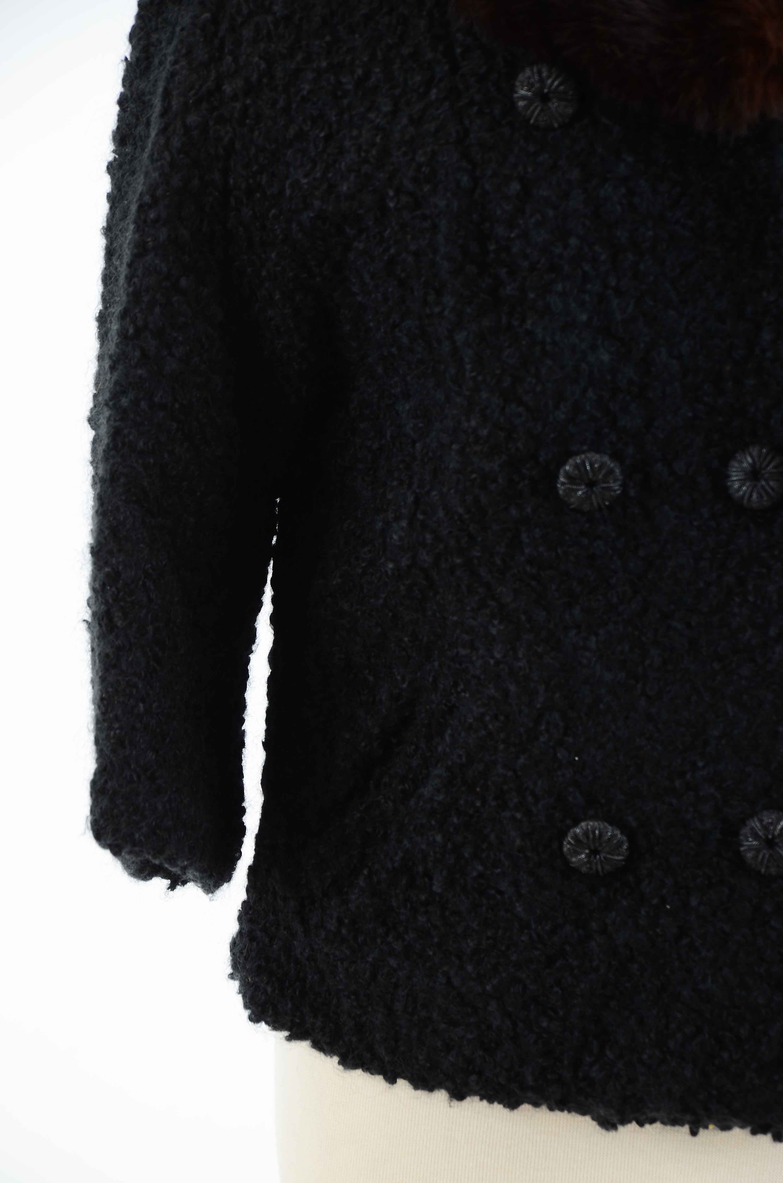 Vintage Persian Lamb and Mink Coat