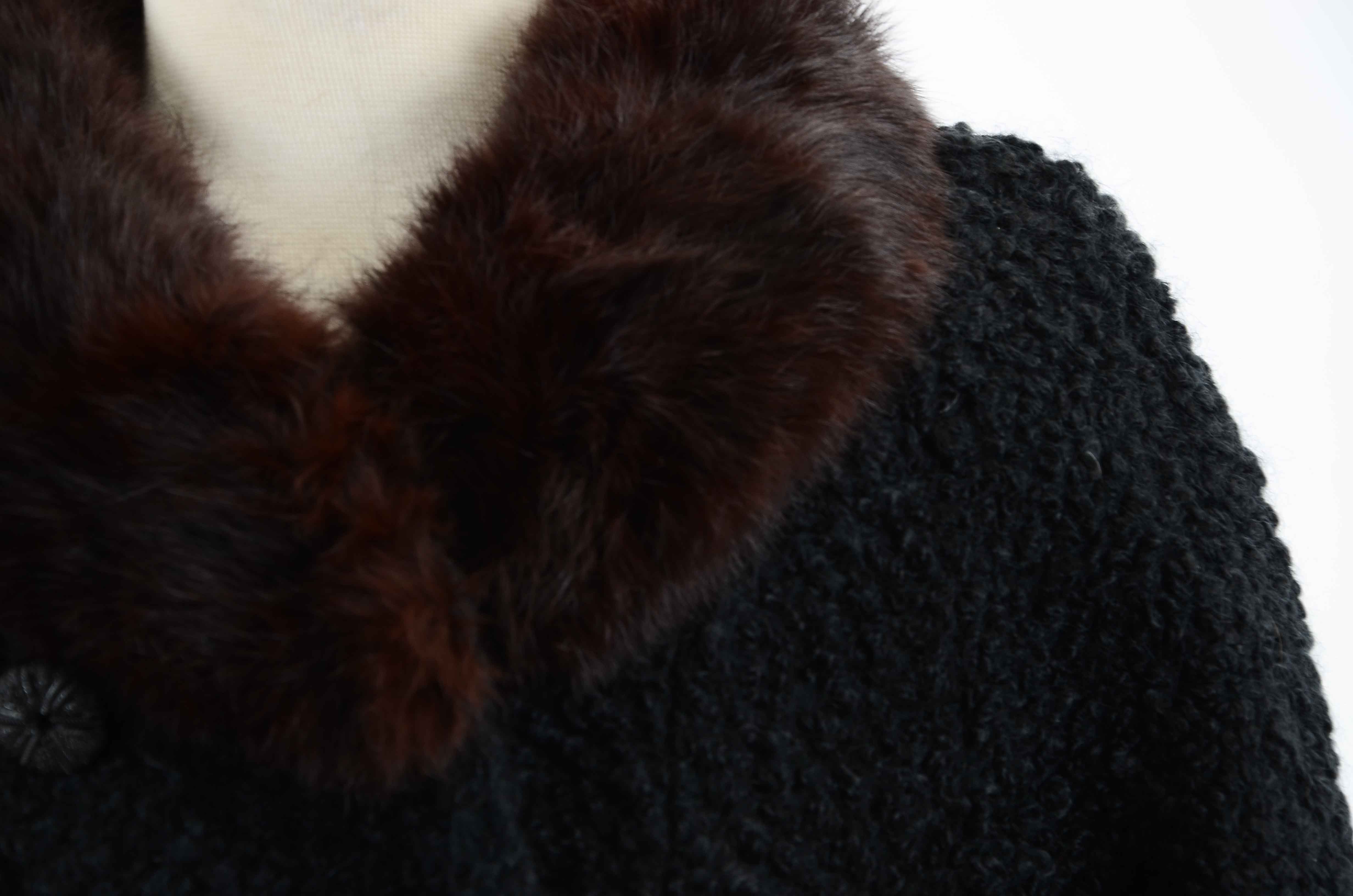 Vintage Persian Lamb and Mink Coat