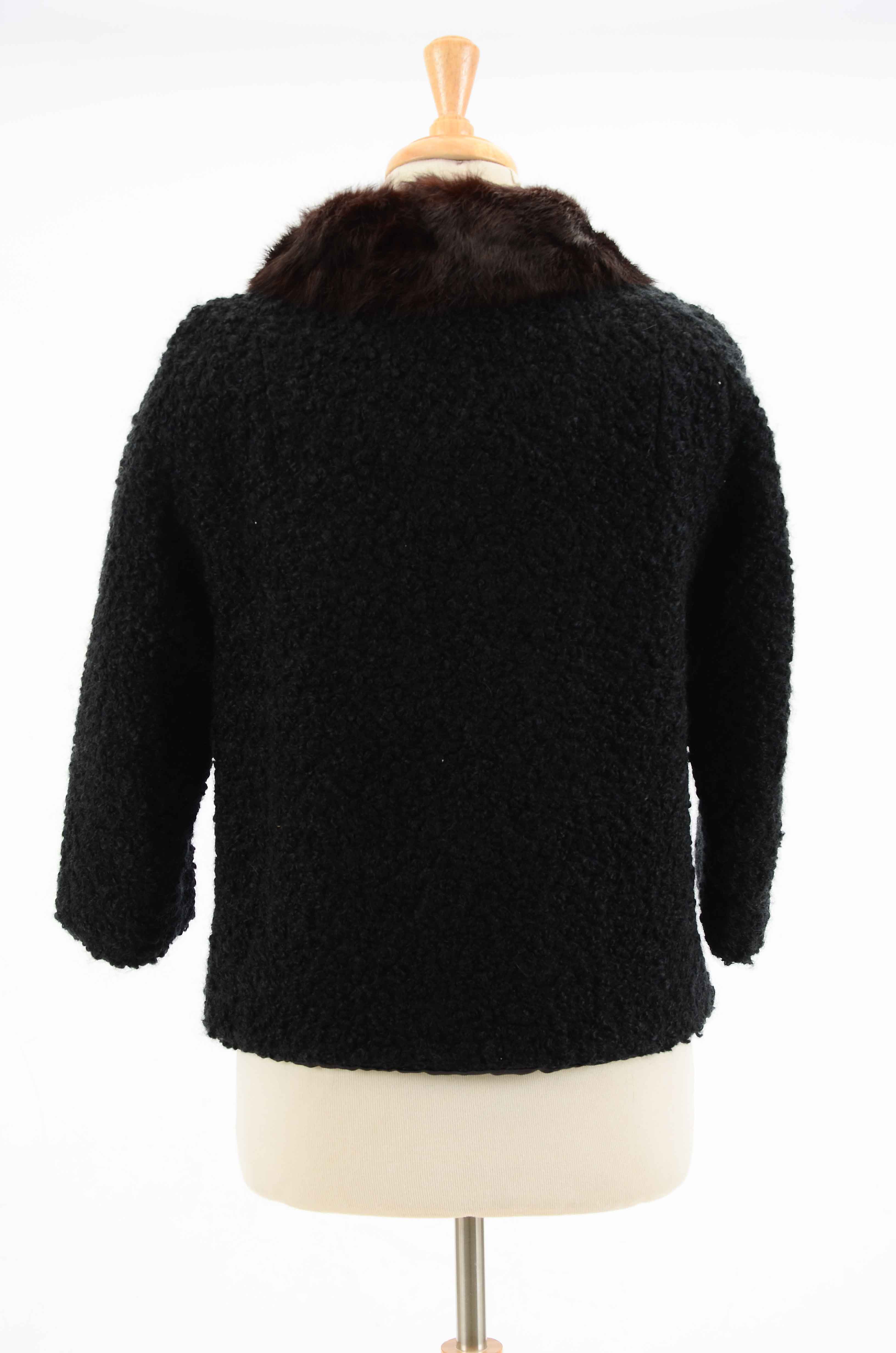 Vintage Persian Lamb and Mink Coat