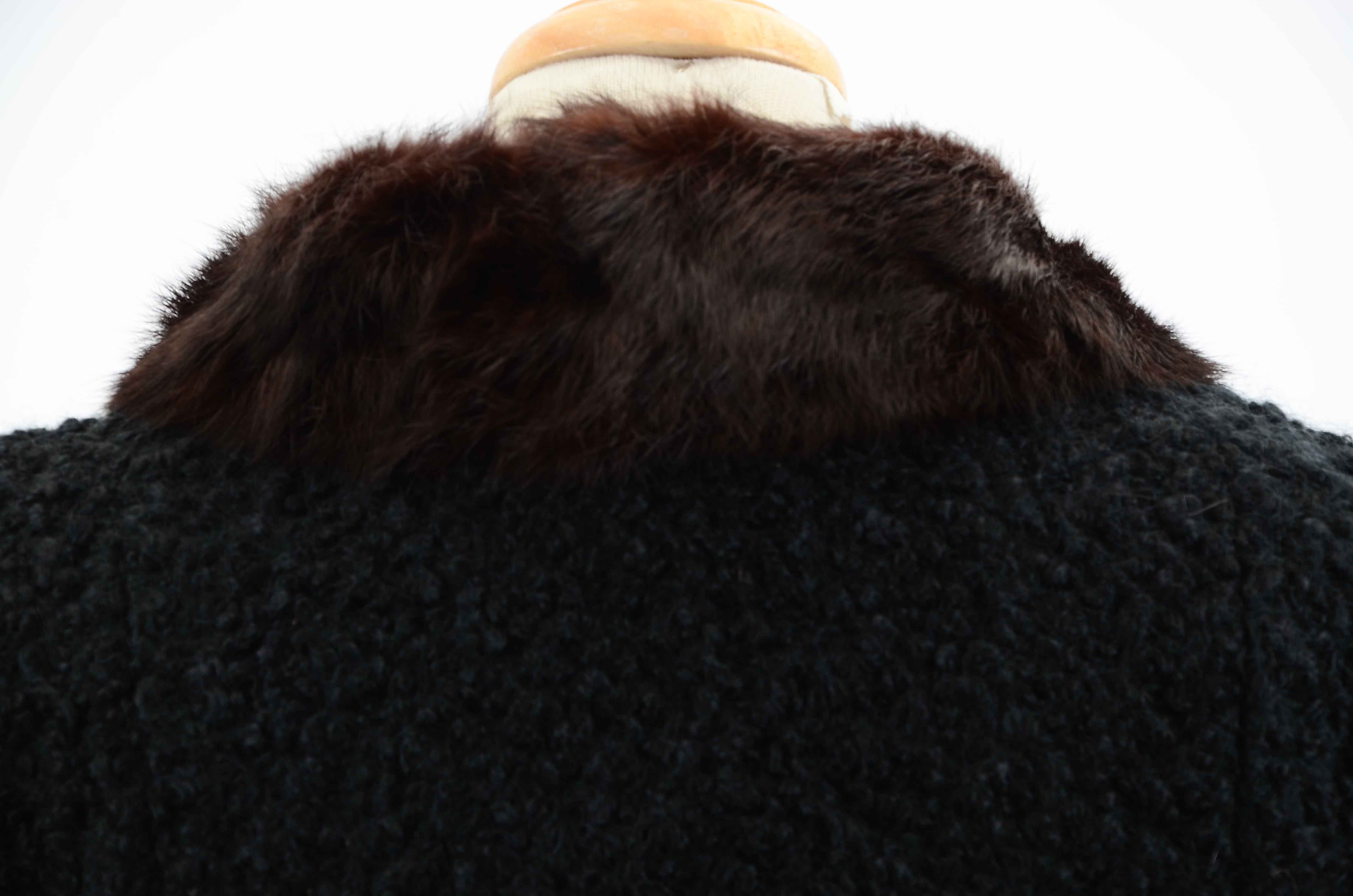 Vintage Persian Lamb and Mink Coat