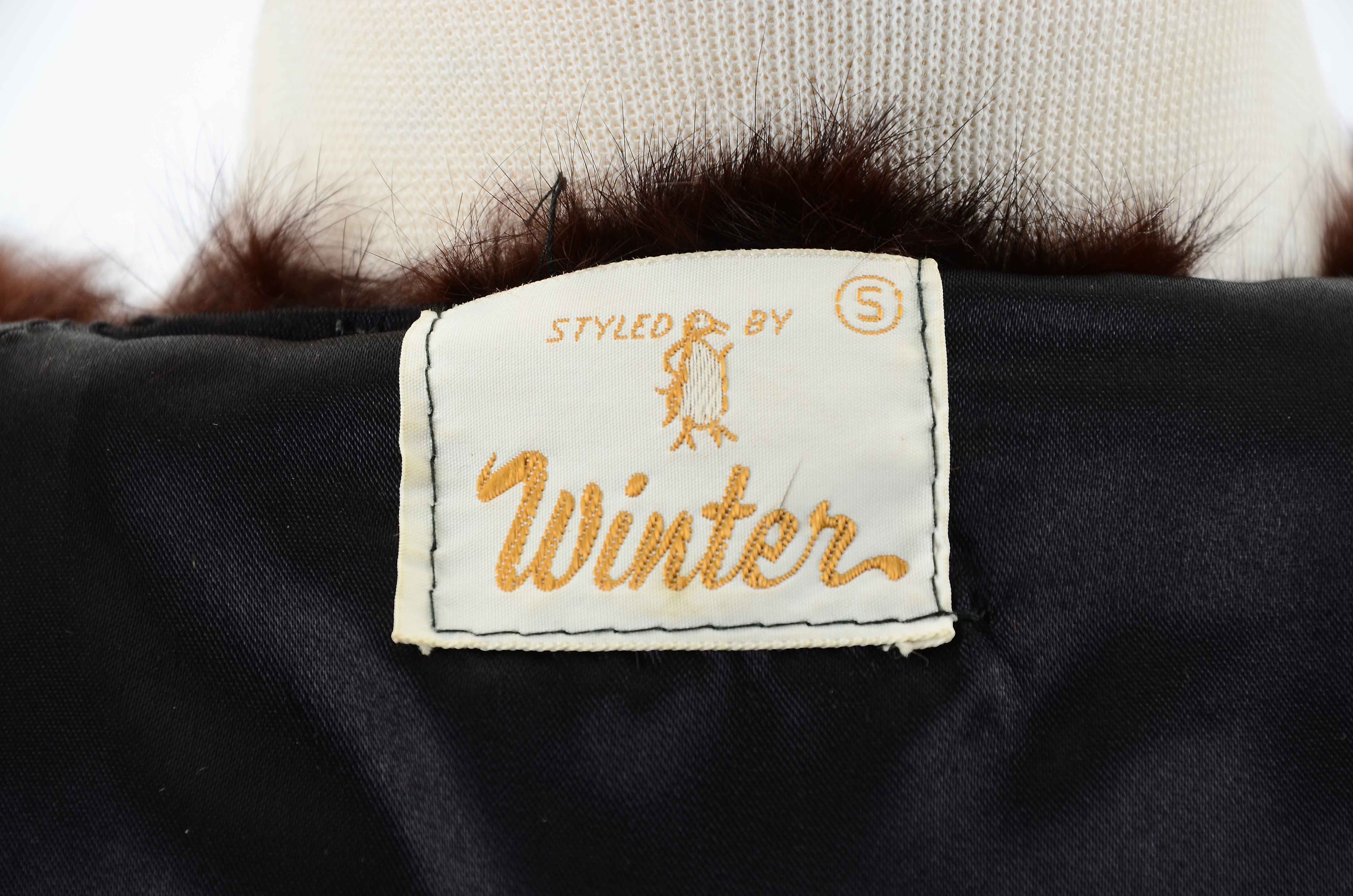 Vintage Persian Lamb and Mink Coat