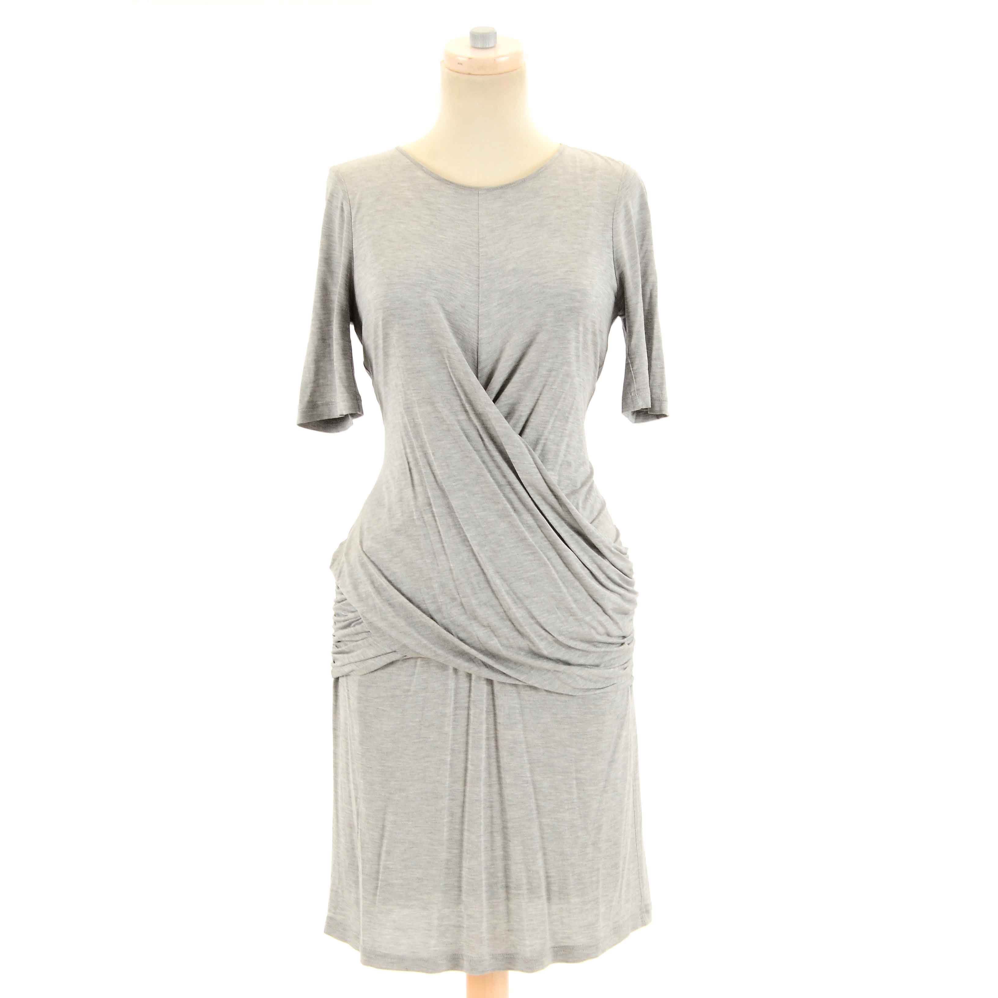 Burberry Gray Knit Dress