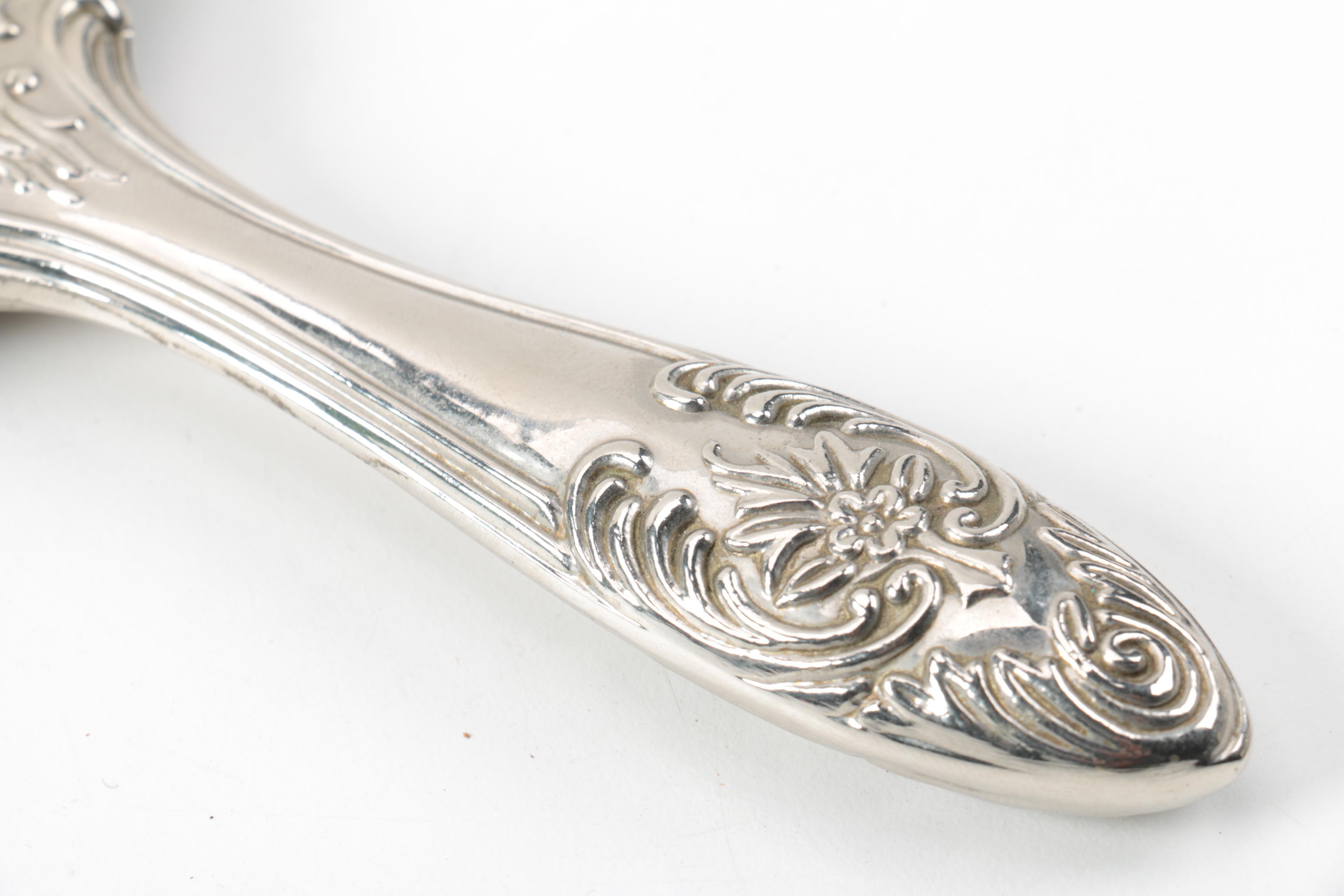 Vintage Hand Mirror and Magnifying Glass