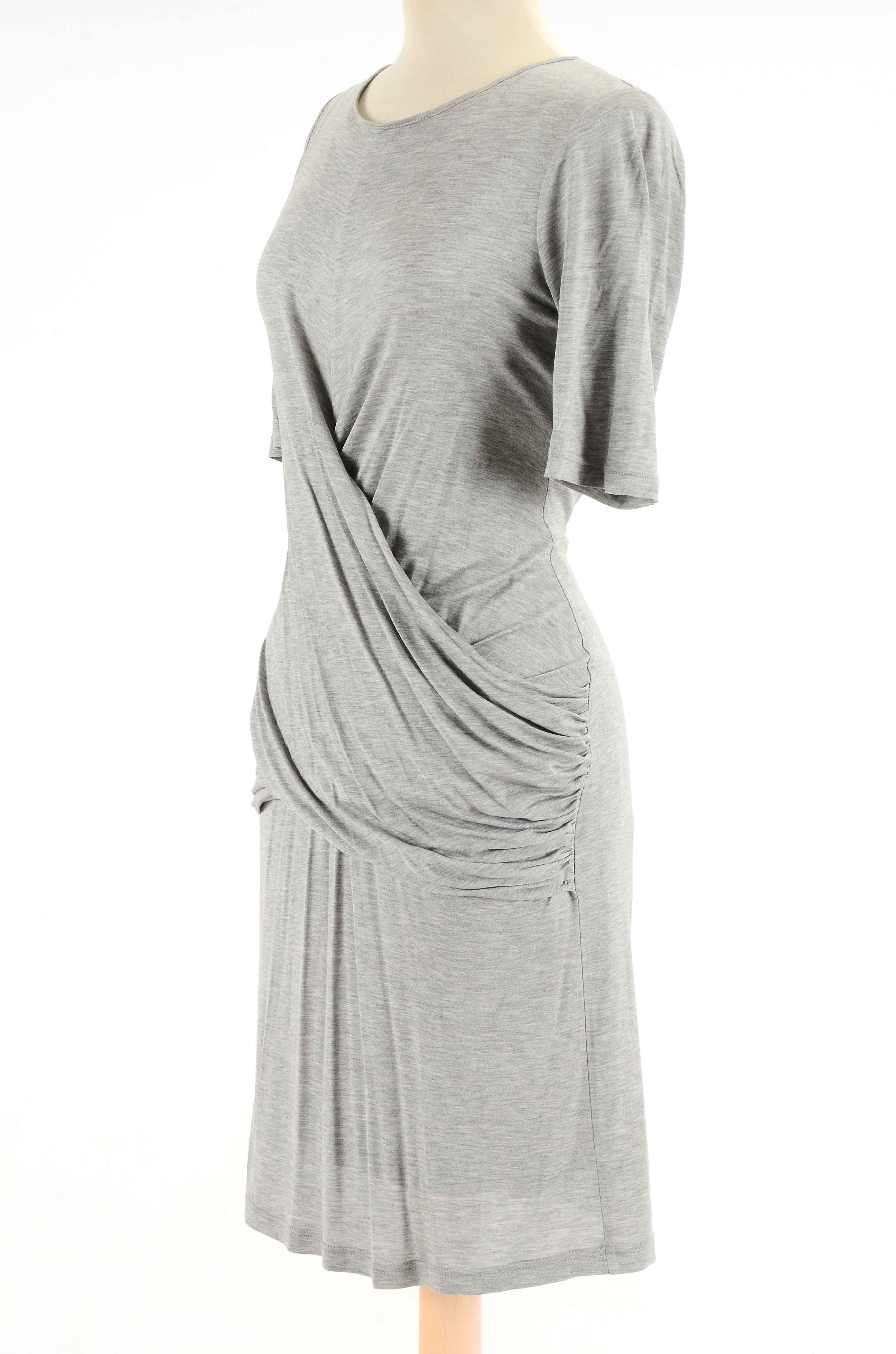 Burberry Gray Knit Dress