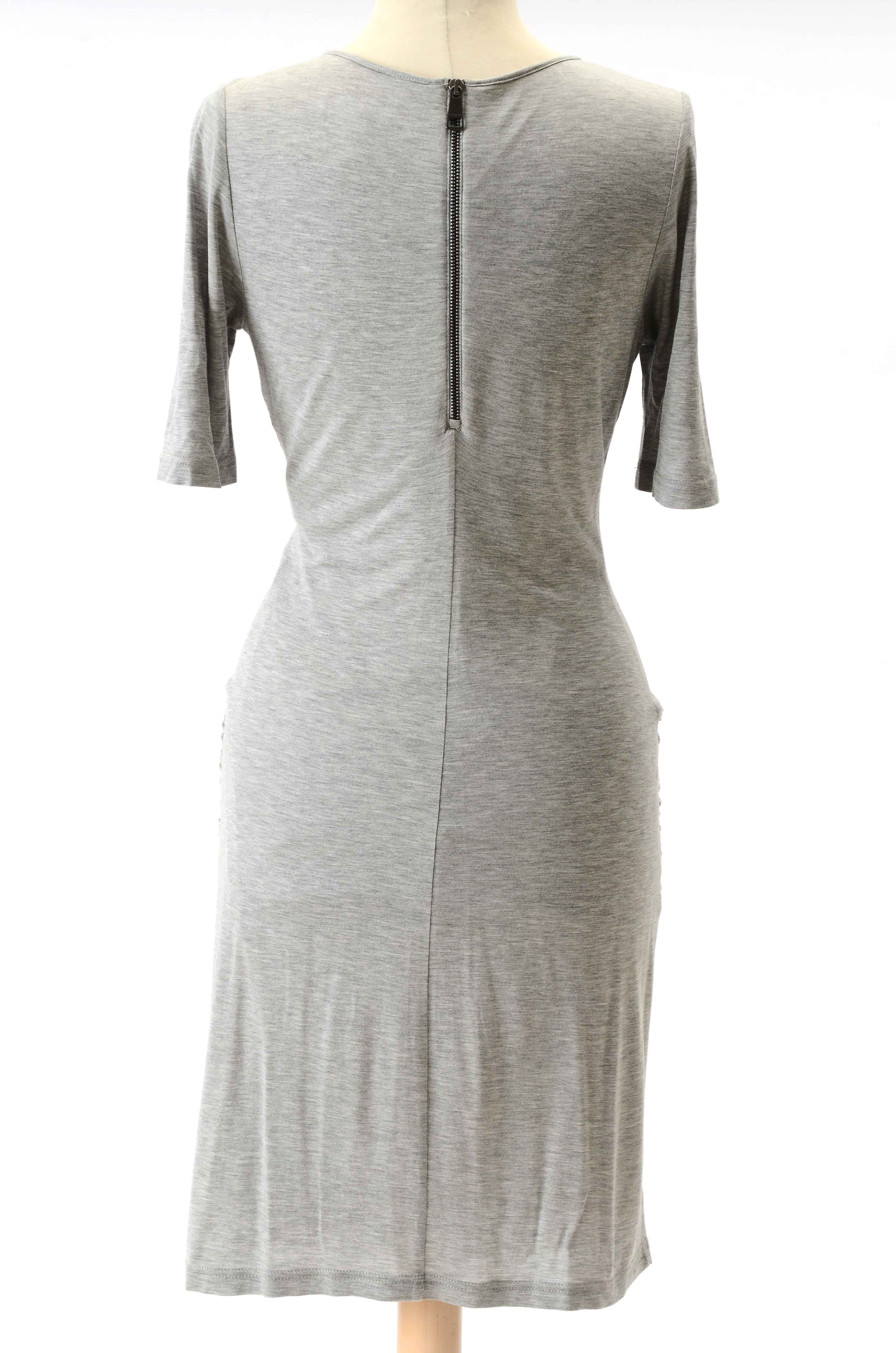 Burberry Gray Knit Dress
