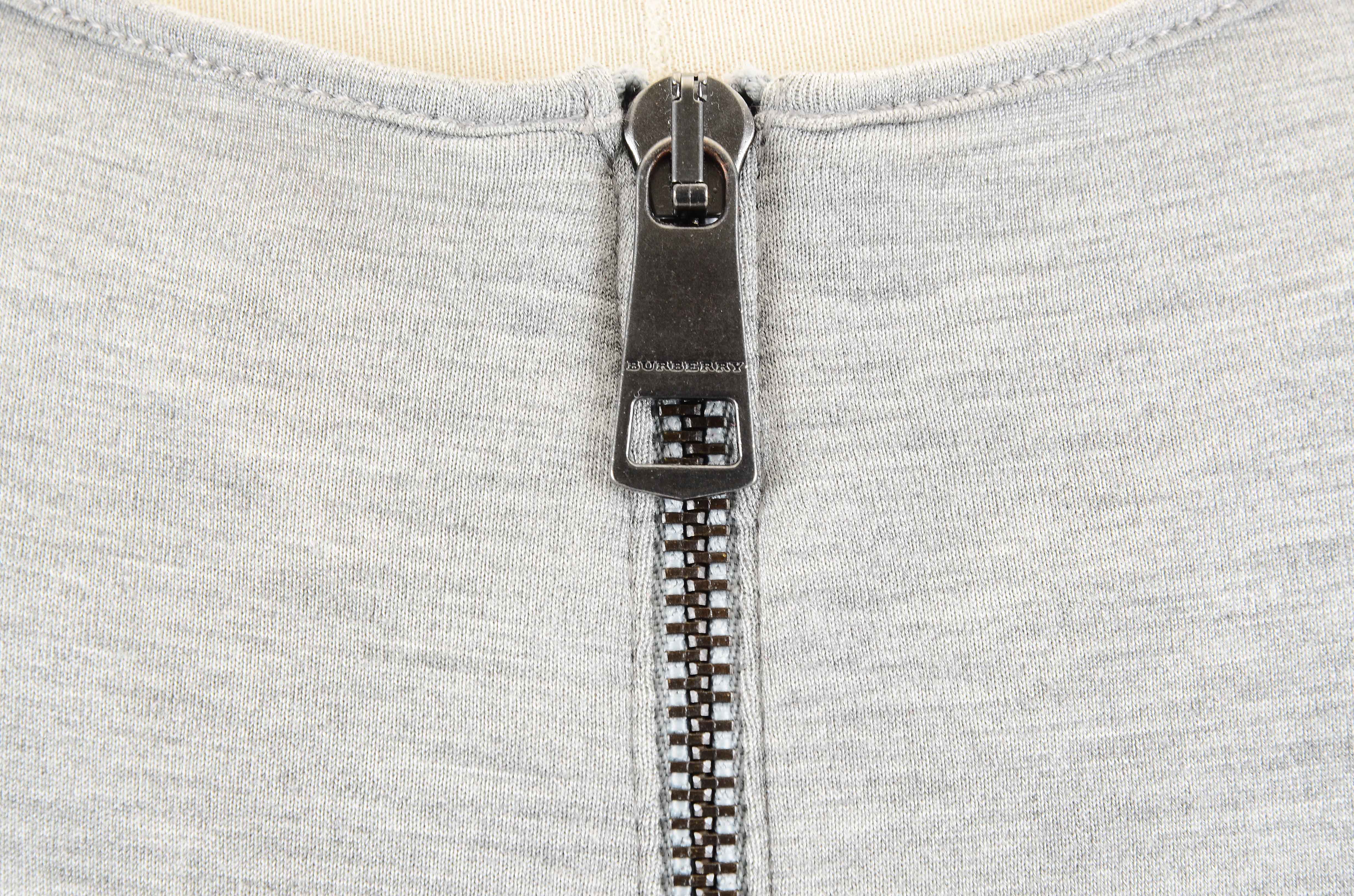 Burberry Gray Knit Dress