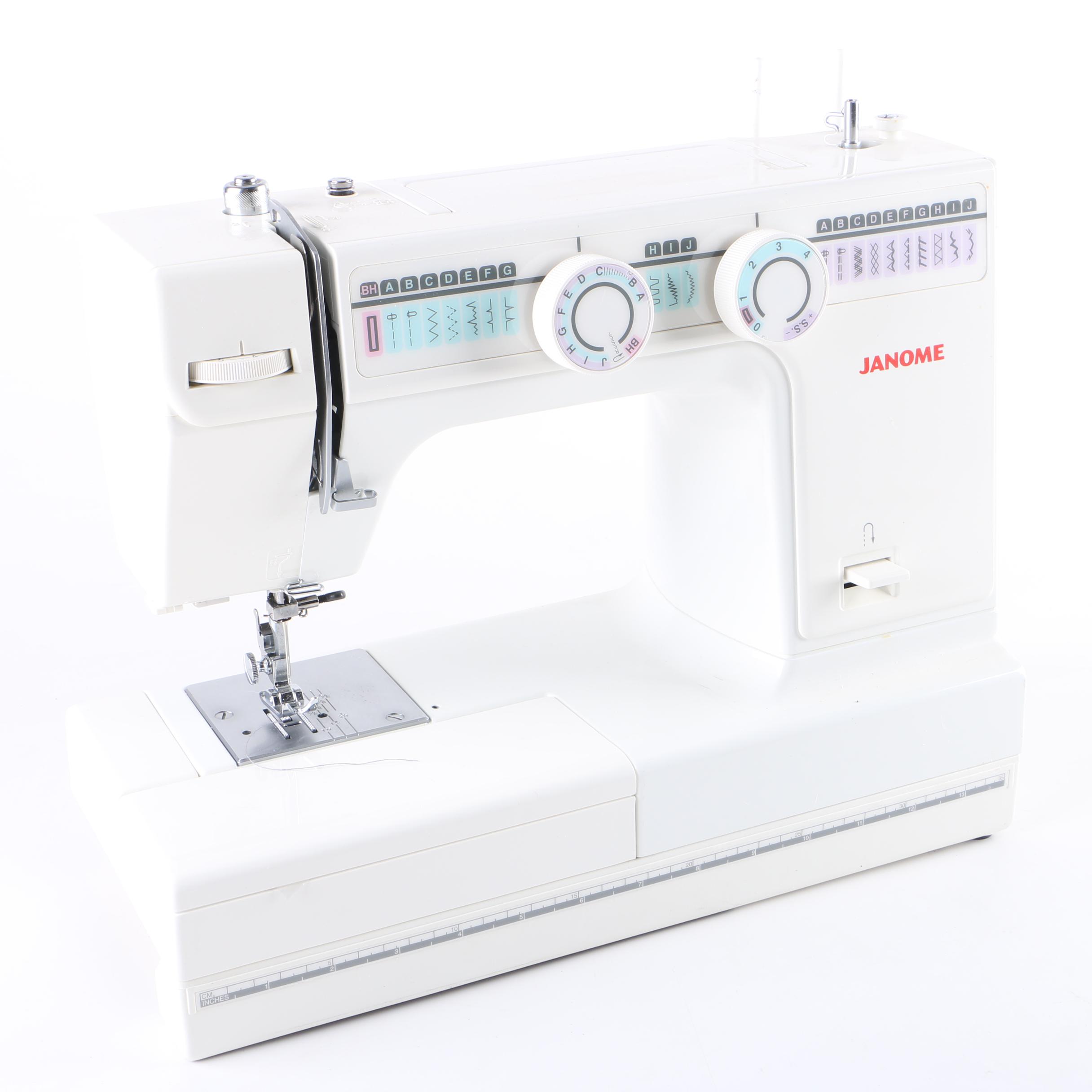 Janome Portable Sewing Machine, Supplies and Accessories