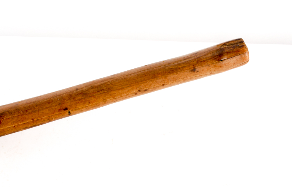 Antique Right Hand Broad Ax with Straight Handle