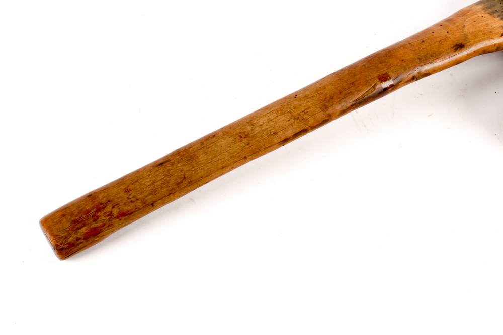 Antique Right Hand Broad Ax with Straight Handle