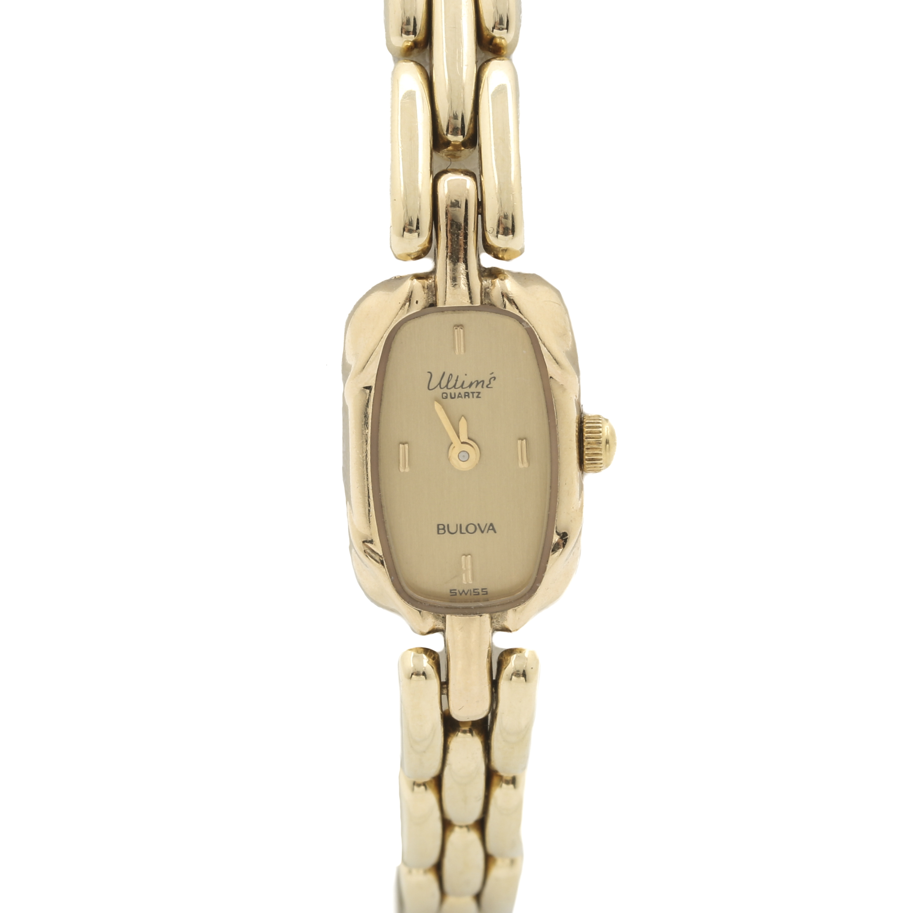Bulova Ultimé 14K Yellow Gold Analog Watch