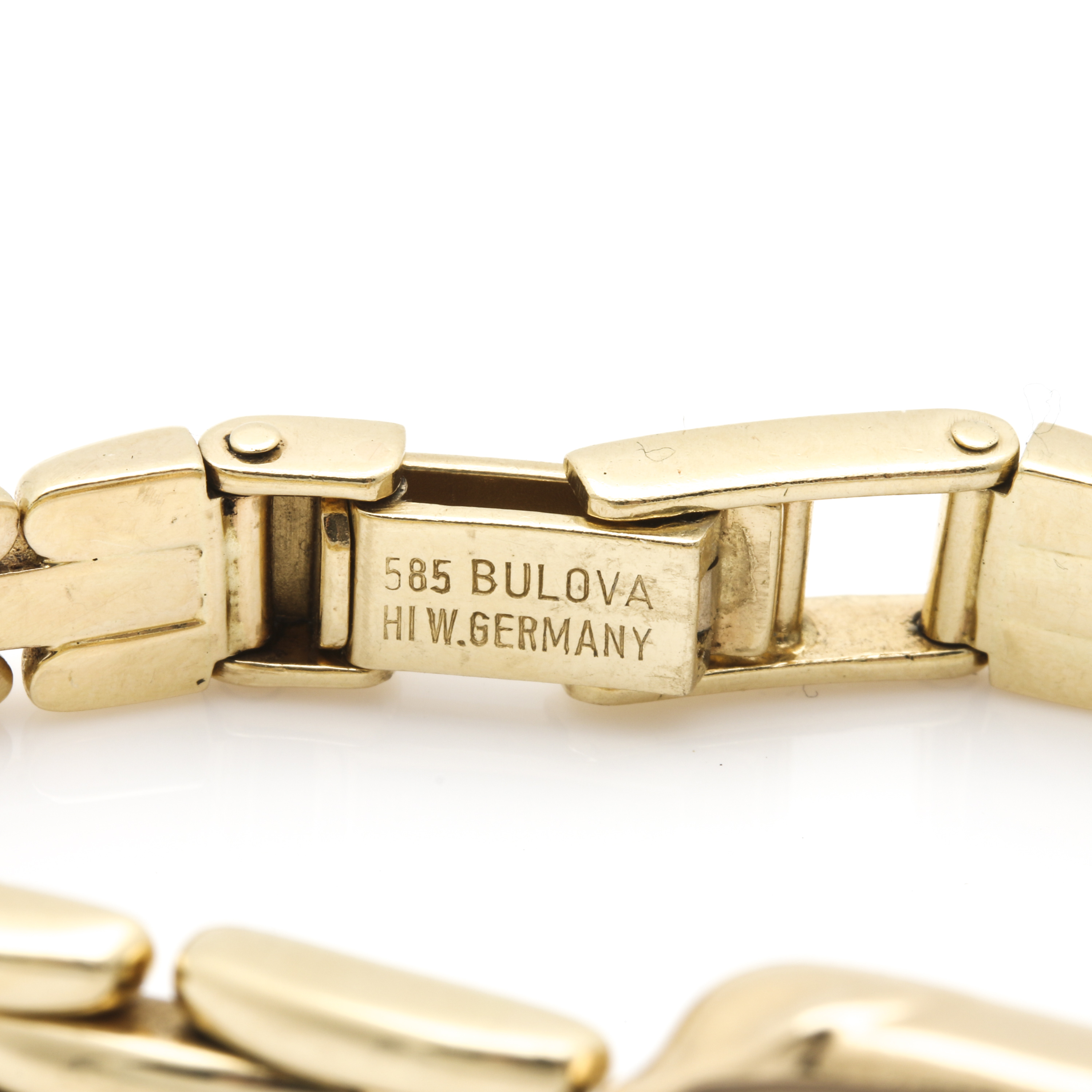 Bulova Ultimé 14K Yellow Gold Analog Watch