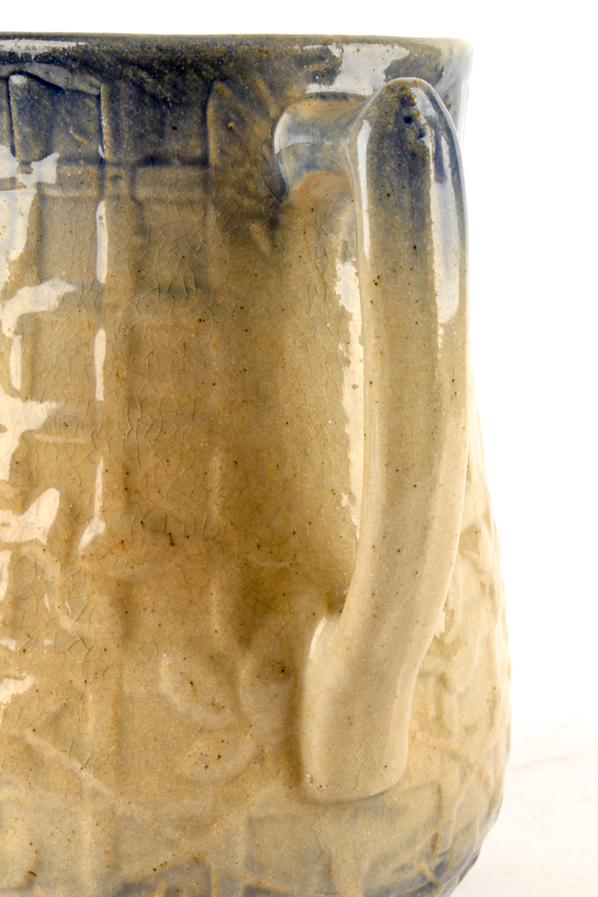 Antique Rose on Trellis Stoneware Pitcher