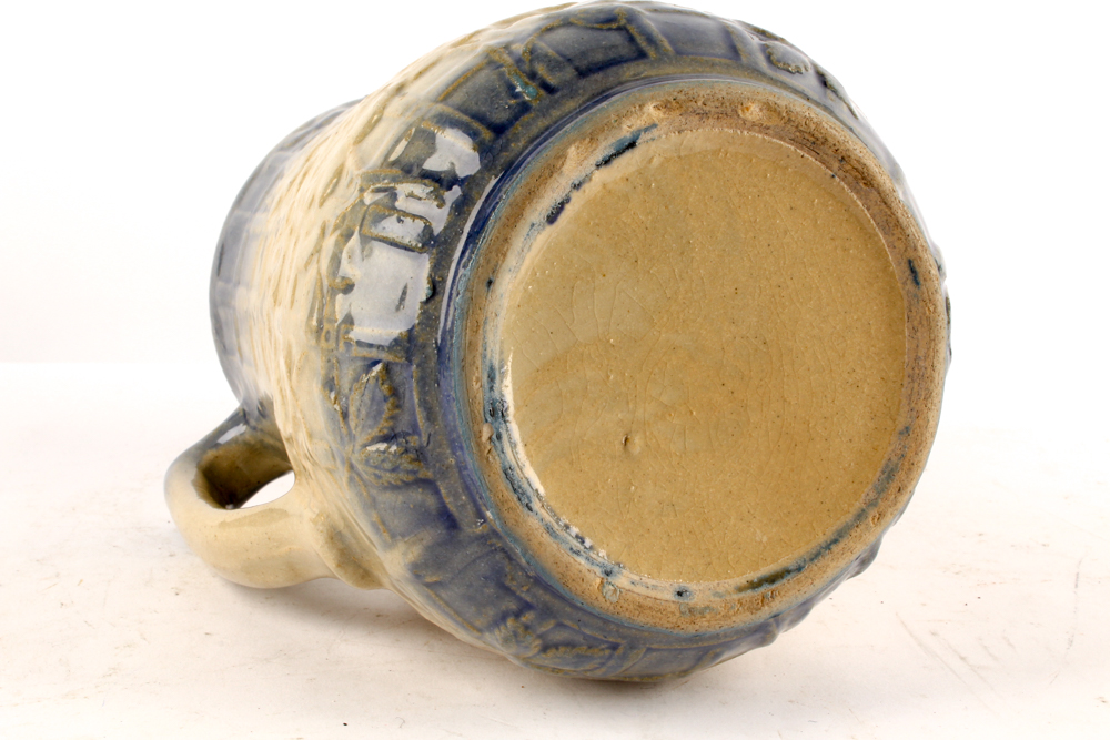 Antique Rose on Trellis Stoneware Pitcher