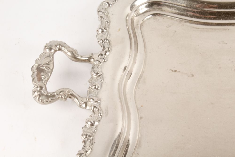 International Silver Co. "Concord" Silver Plate Coffee Pot and Other Serveware