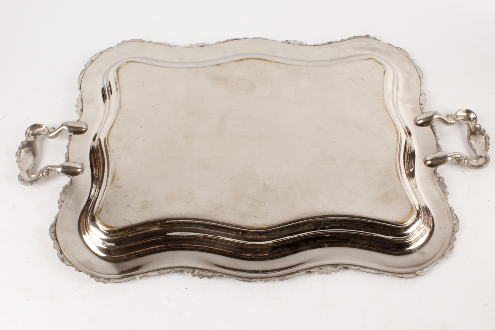 International Silver Co. "Concord" Silver Plate Coffee Pot and Other Serveware