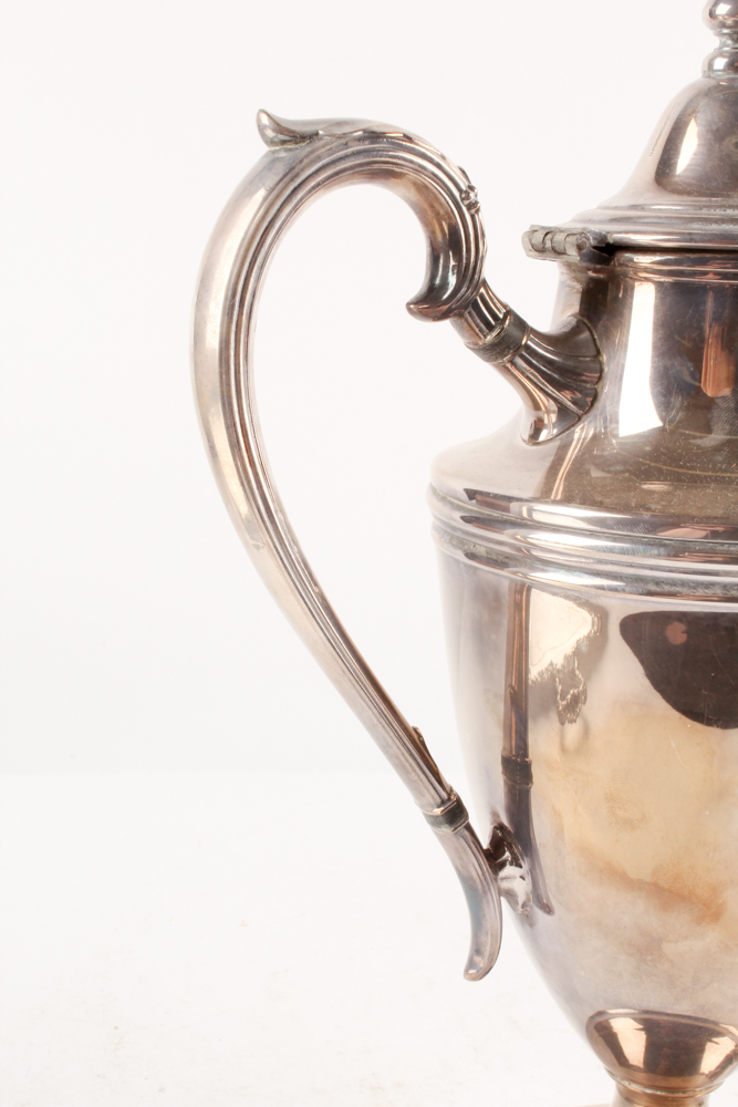 International Silver Co. "Concord" Silver Plate Coffee Pot and Other Serveware