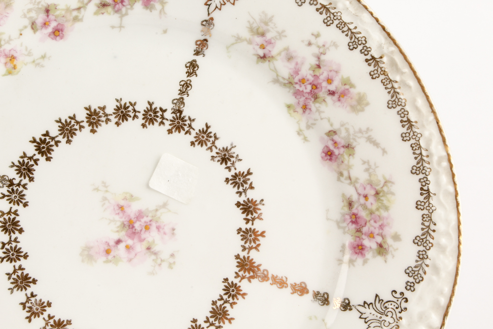 Porcelain Tableware Including Antique Moritz Zdekauer