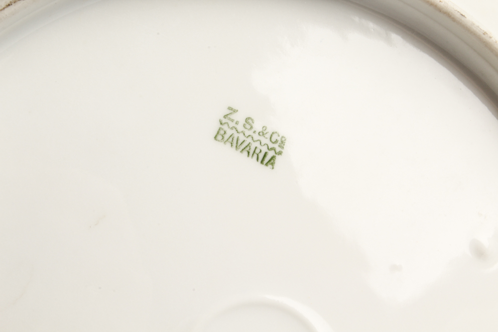 Porcelain Tableware Including Antique Moritz Zdekauer