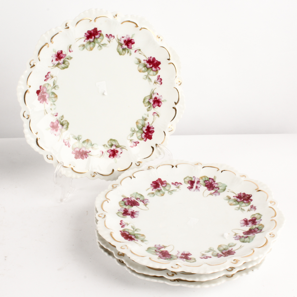 Porcelain Tableware Including Antique Moritz Zdekauer