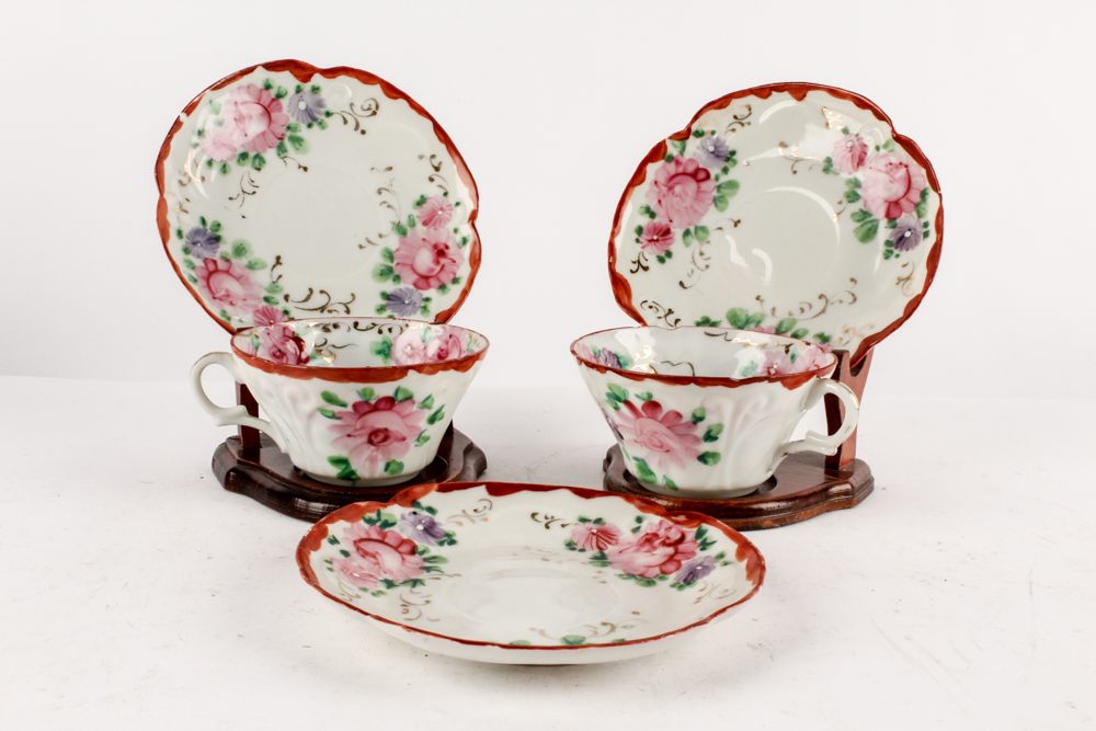 Porcelain Tableware Including Antique Moritz Zdekauer