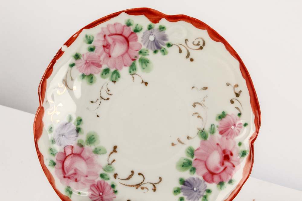 Porcelain Tableware Including Antique Moritz Zdekauer