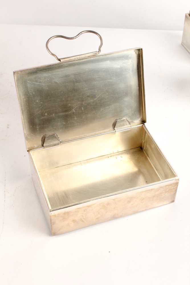 British Made Antique Traveling Tea Set