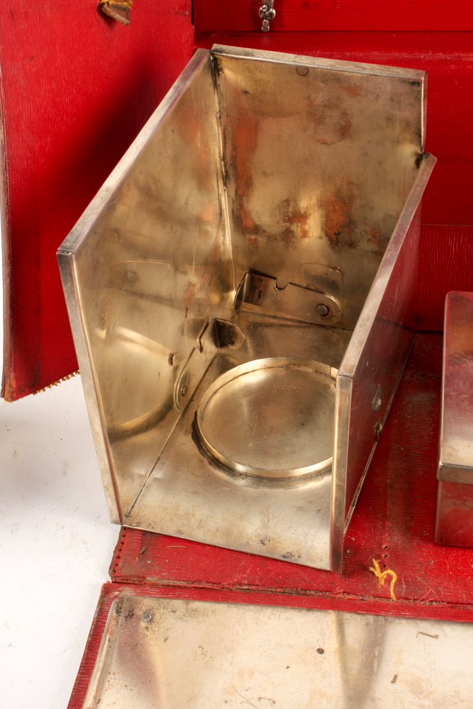 British Made Antique Traveling Tea Set