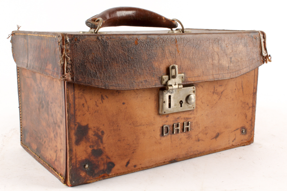 British Made Antique Traveling Tea Set