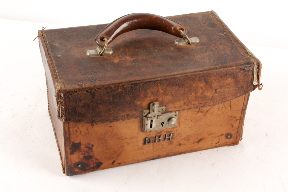 British Made Antique Traveling Tea Set