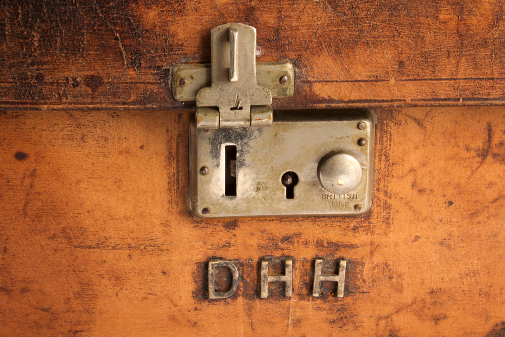 British Made Antique Traveling Tea Set