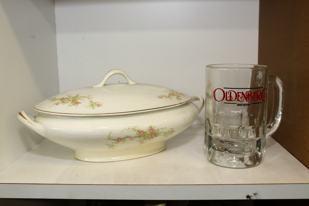 Tableware Including Vintage Knowles Vegetable Bowl