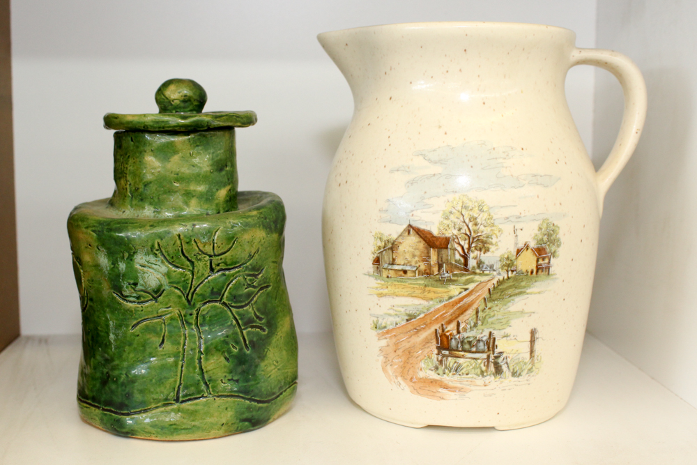 Tableware Including Vintage Knowles Vegetable Bowl