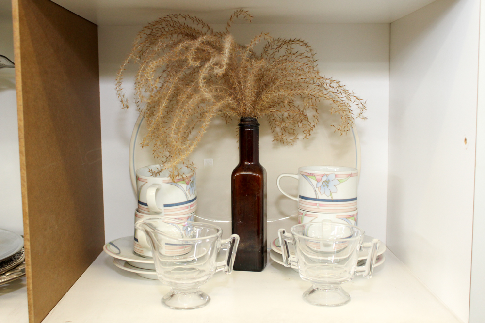 Tableware Including Vintage Knowles Vegetable Bowl