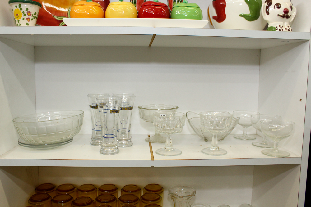 Tableware Including Vintage Knowles Vegetable Bowl