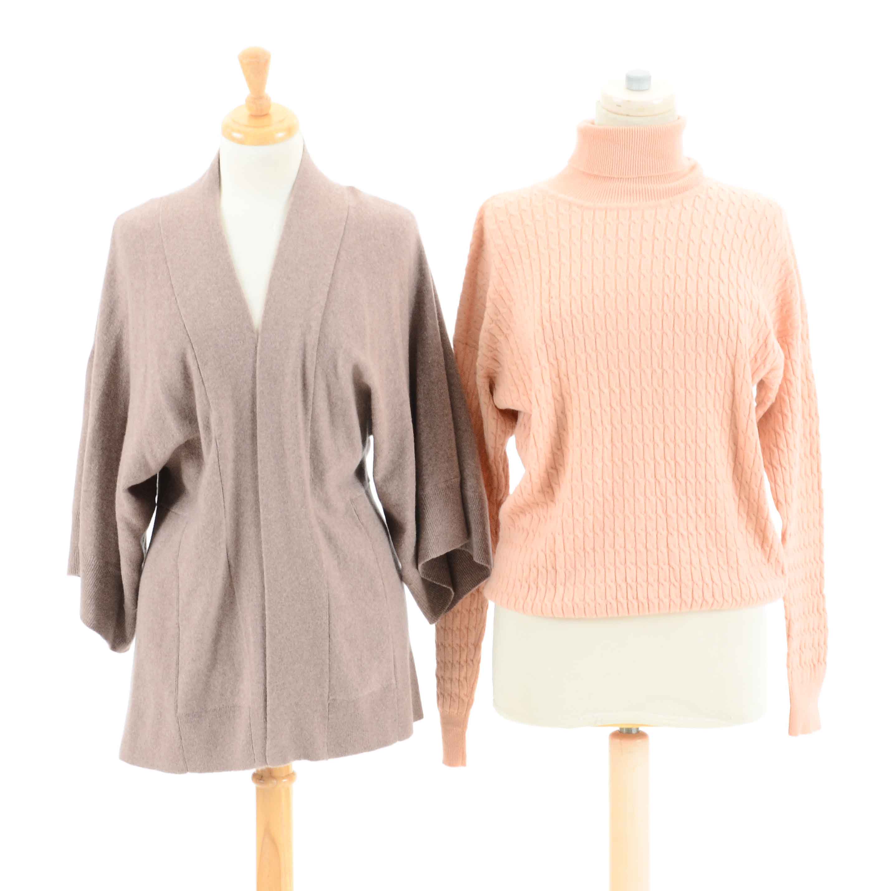 Cashmere Sweaters by Cynthia Rowley and Saks Fifth Avenue